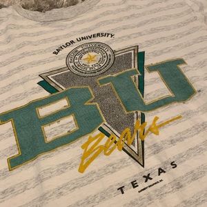 Baylor Vintage T-Shirt - Single Stitch - No Tag, but size Medium